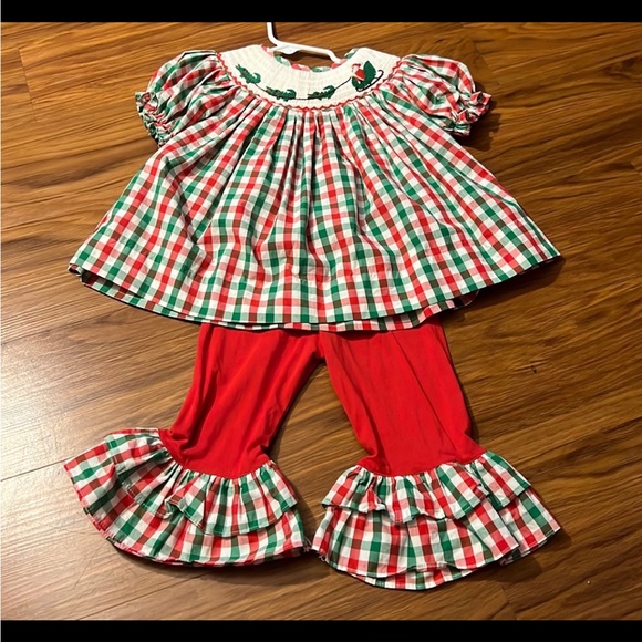 DISO Smocked Santa & his Rein-gators - Picture 2 of 3